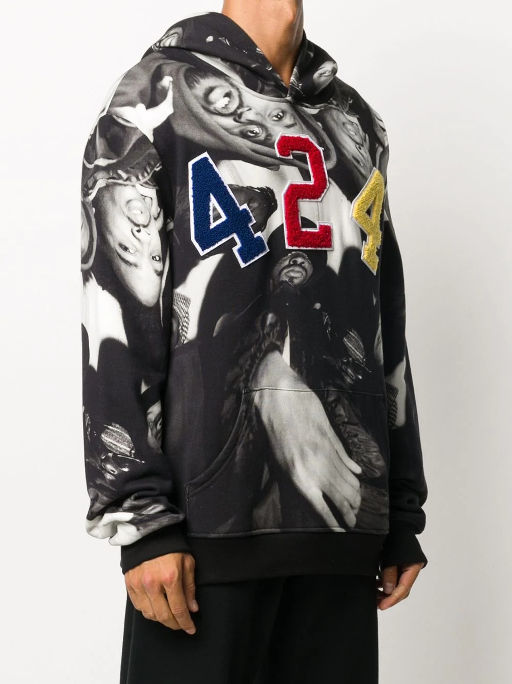 x Wu Tang photo-print hoodie - 3