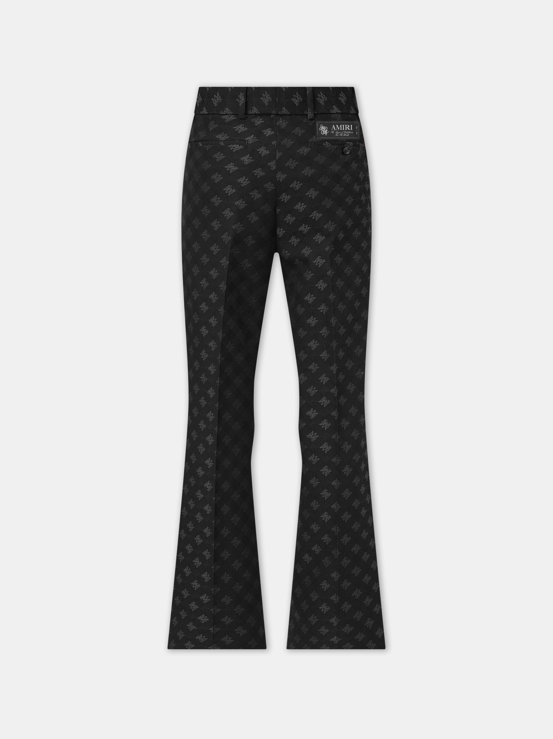 MA QUAD JACQUARD CREASED FLARE - 3