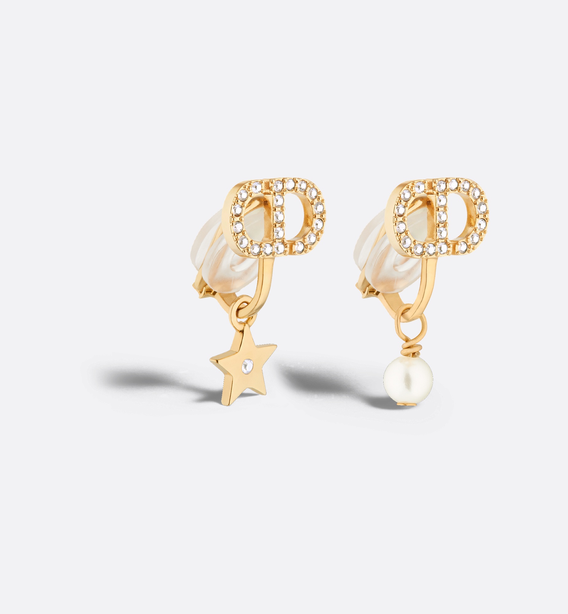 ピアス Dior Petit Cd Lucky Charms Earrings Dior Petit CD Lucky Charms Earrings | REVERSIBLE