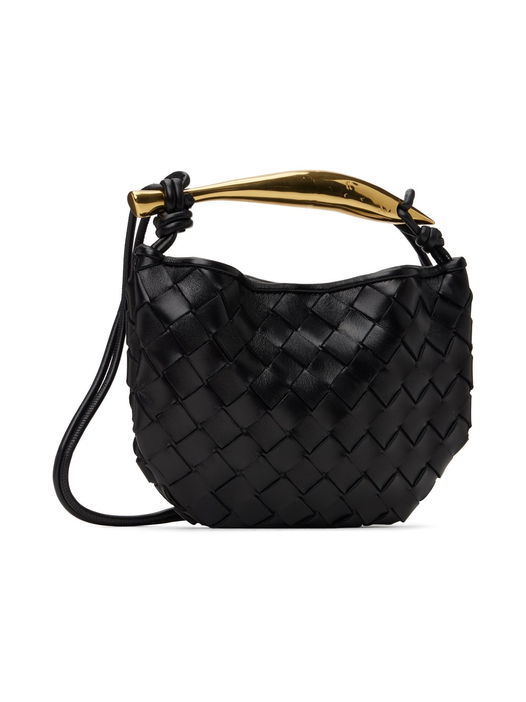 Black Mini Sardine Shoulder Bag - 2