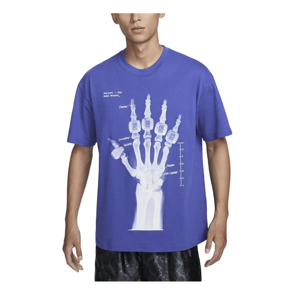 Nike Kobe Bryant Broken Not Beaten T-shirt Light Concord - 1