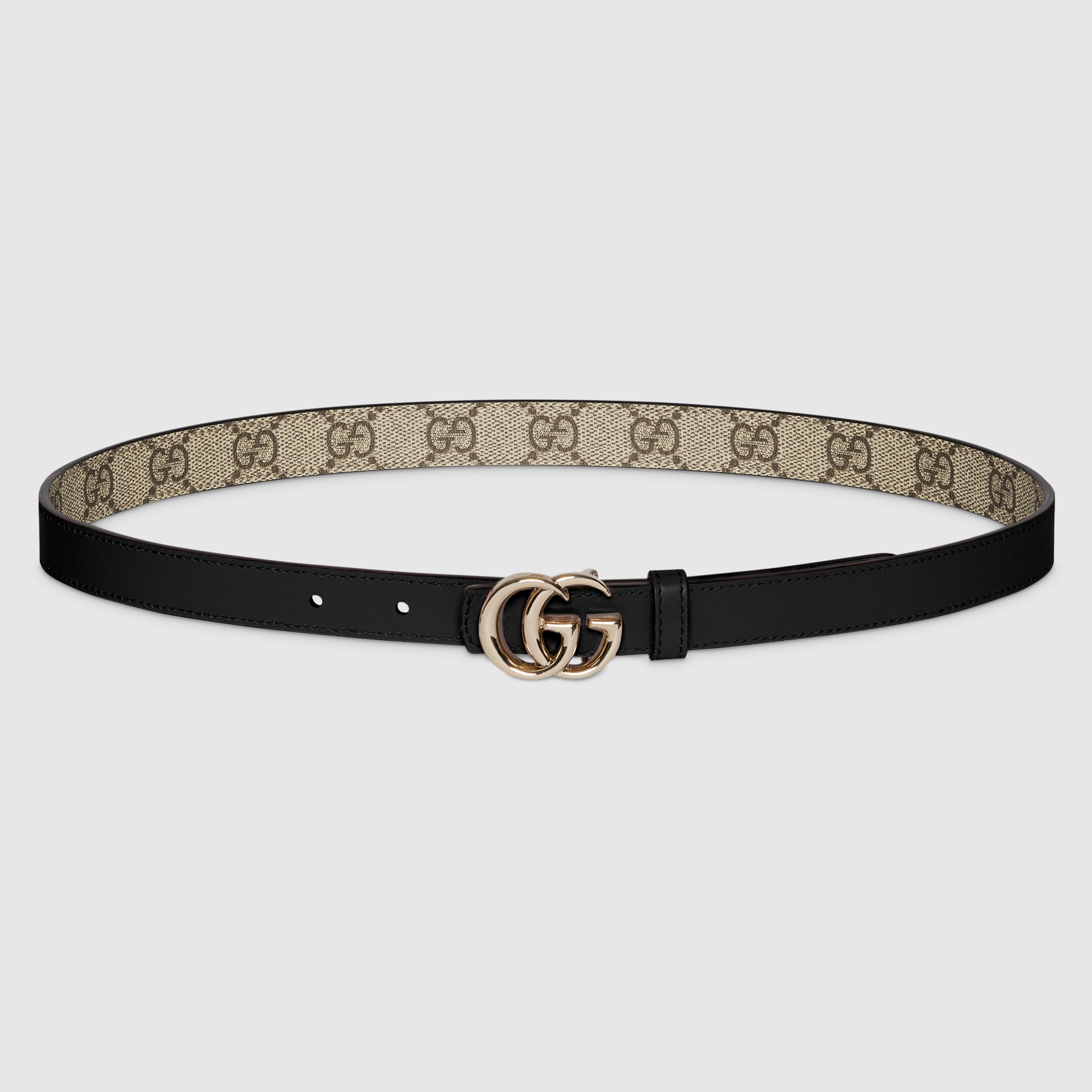 Reversible GG Marmont thin belt - 6