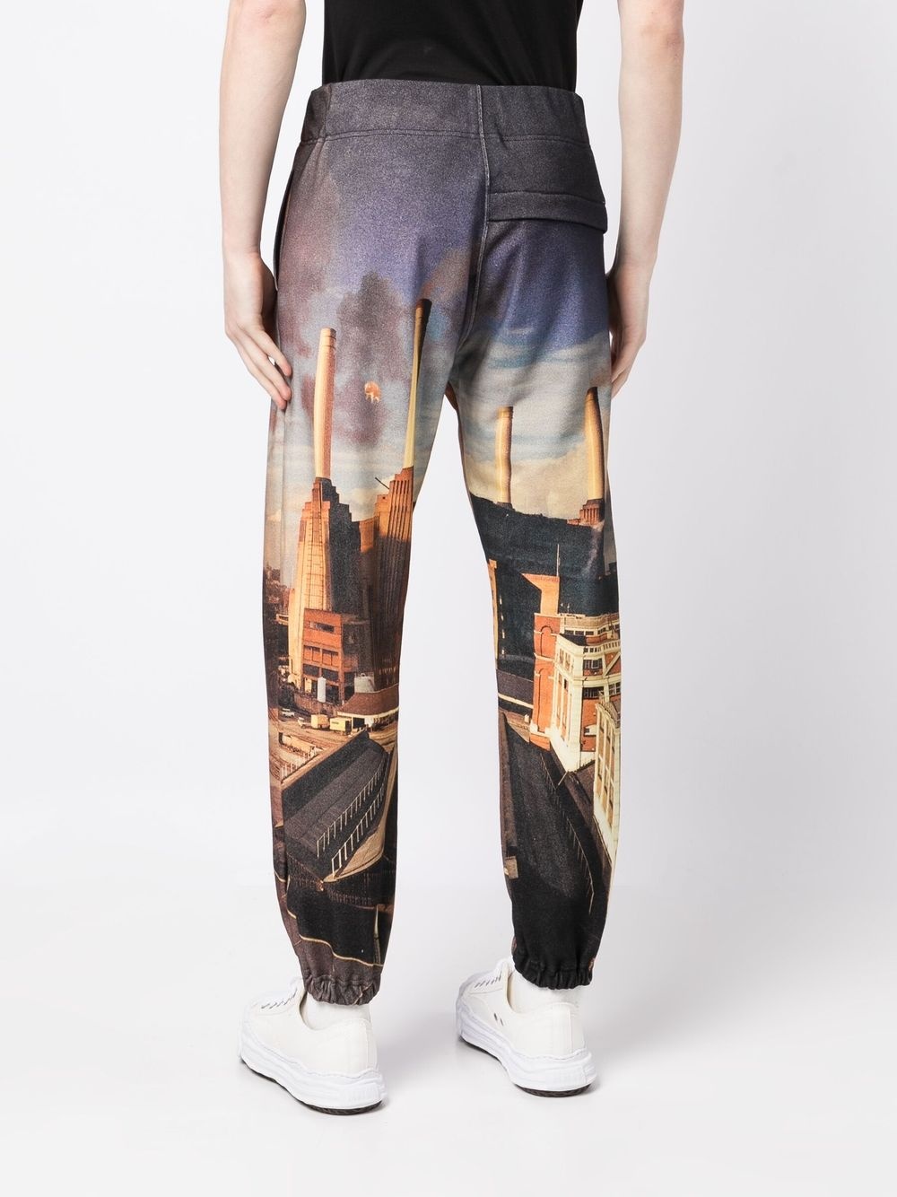 all-over city print track pants - 4