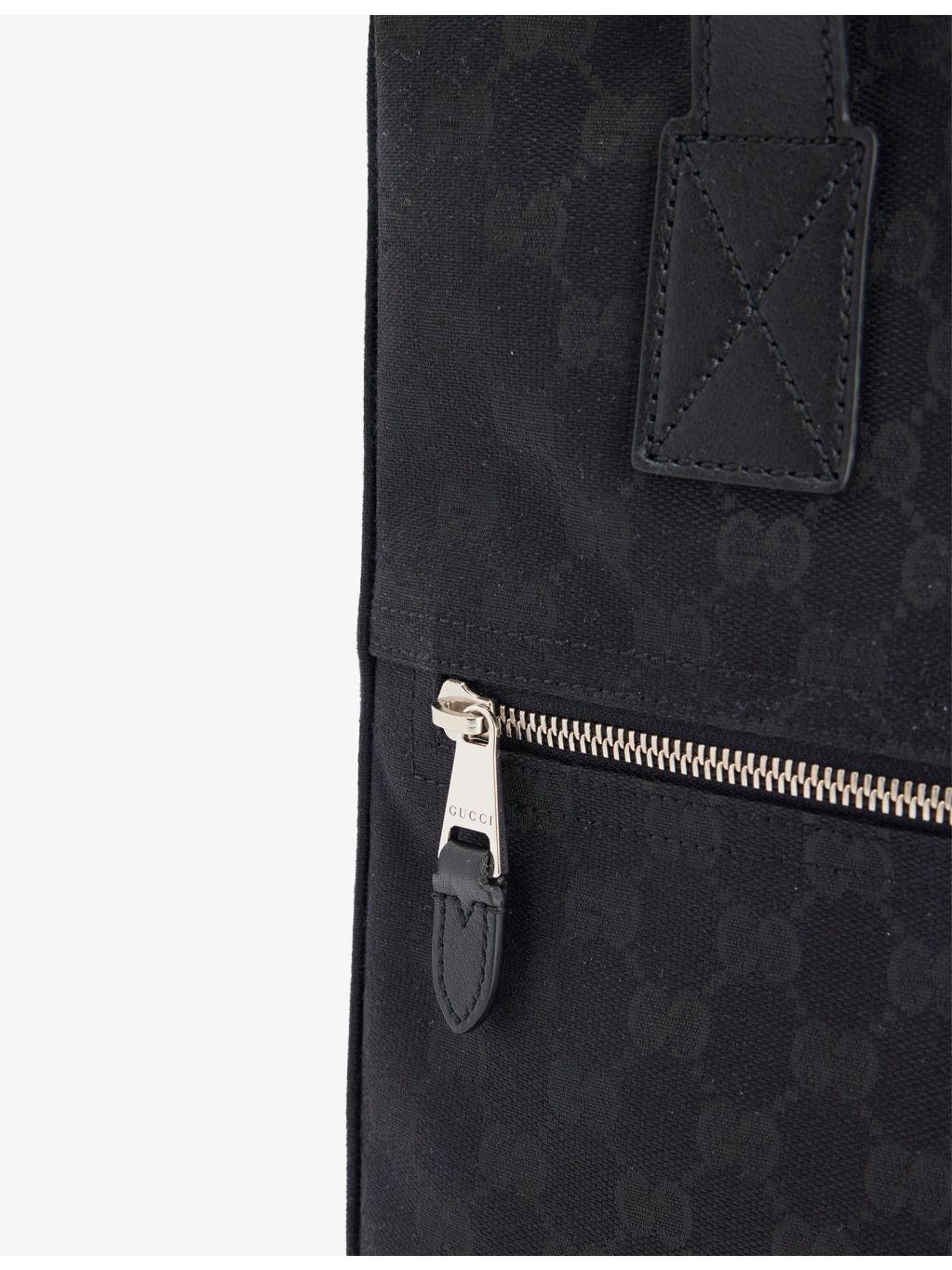 GG-Monogram Canvas Tote Bag - 3
