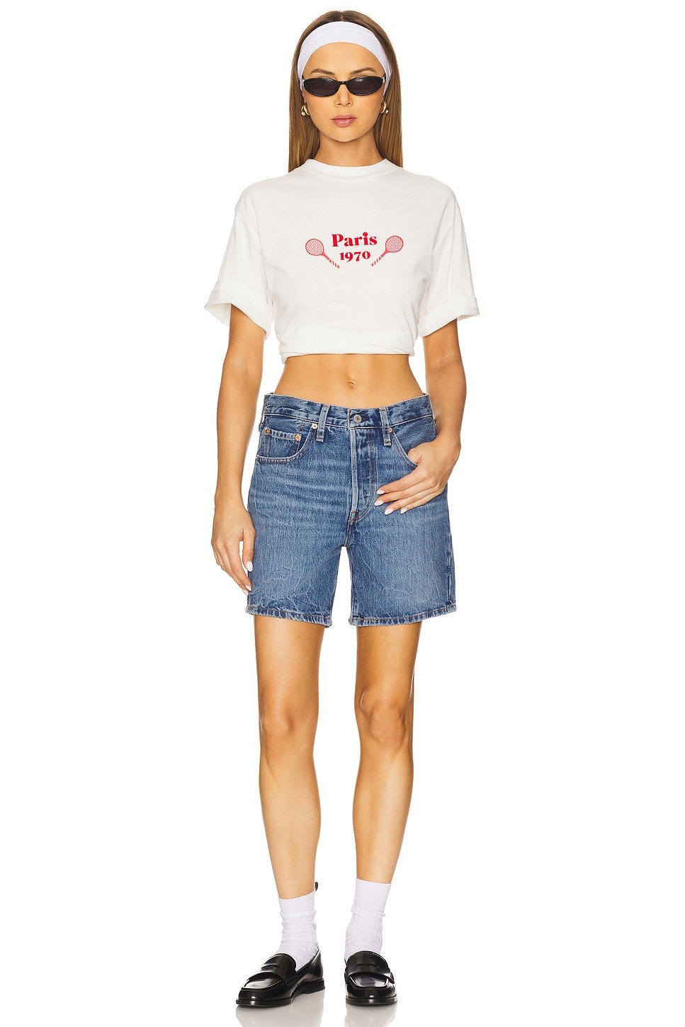 501 Mid Thigh Short - 5