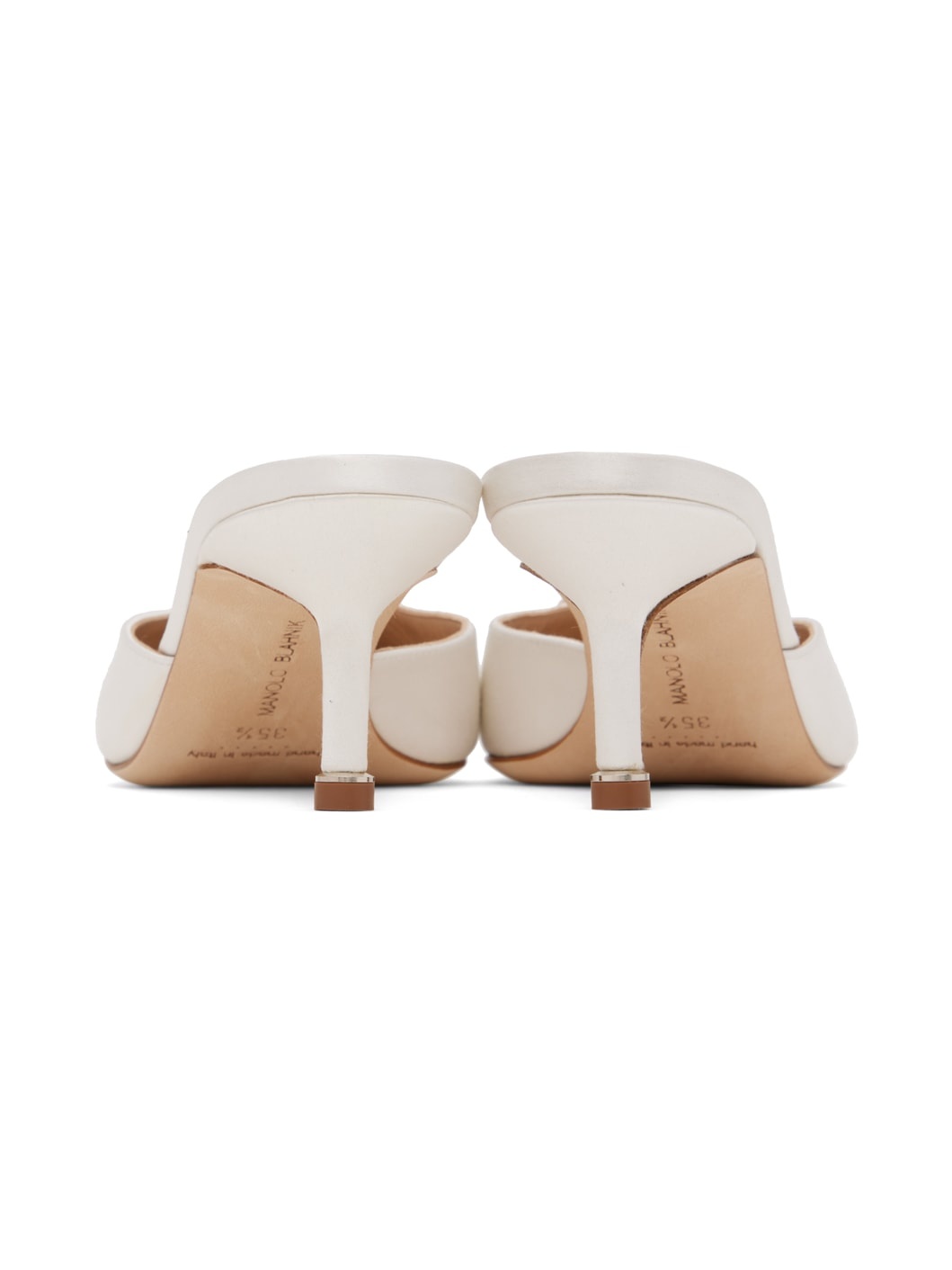 White Hangisimu Mules - 2