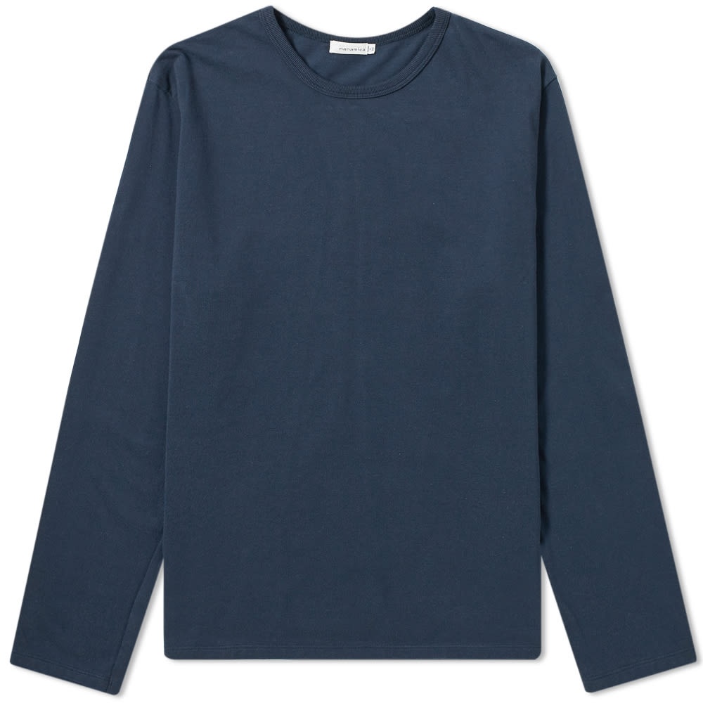 Nanamica Coolmax Long Sleeve Jersey Tee - 1