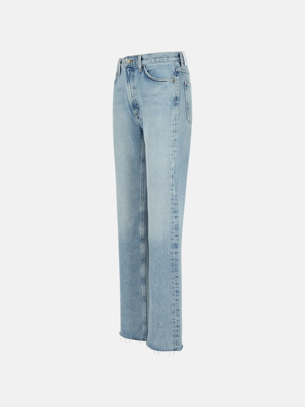 'LEENA' 'STAGE' REGENERATED COTTON JEANS - 2