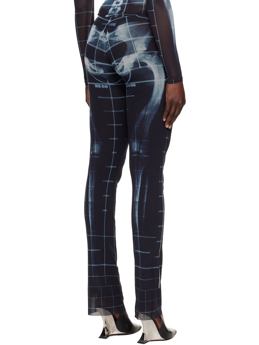 Black & Blue 'The Squeletor' Lounge Pants - 3