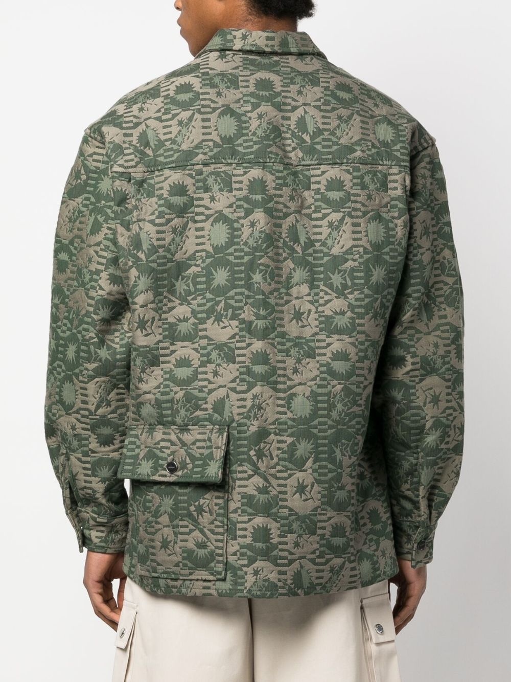La surchemise Tecido jacquard shirt - 4