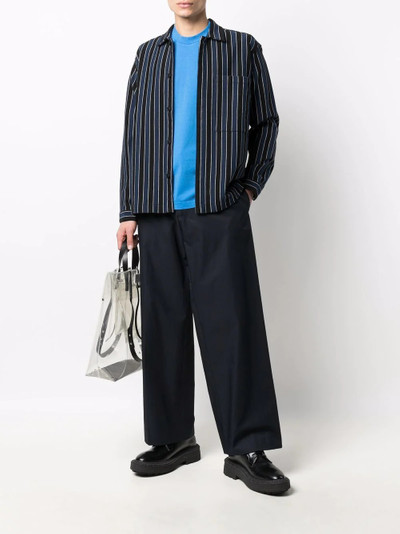 SUNNEI stripe-print shirt outlook