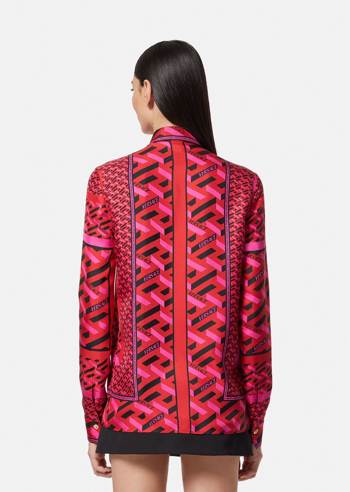 La Greca Silk Shirt - 4
