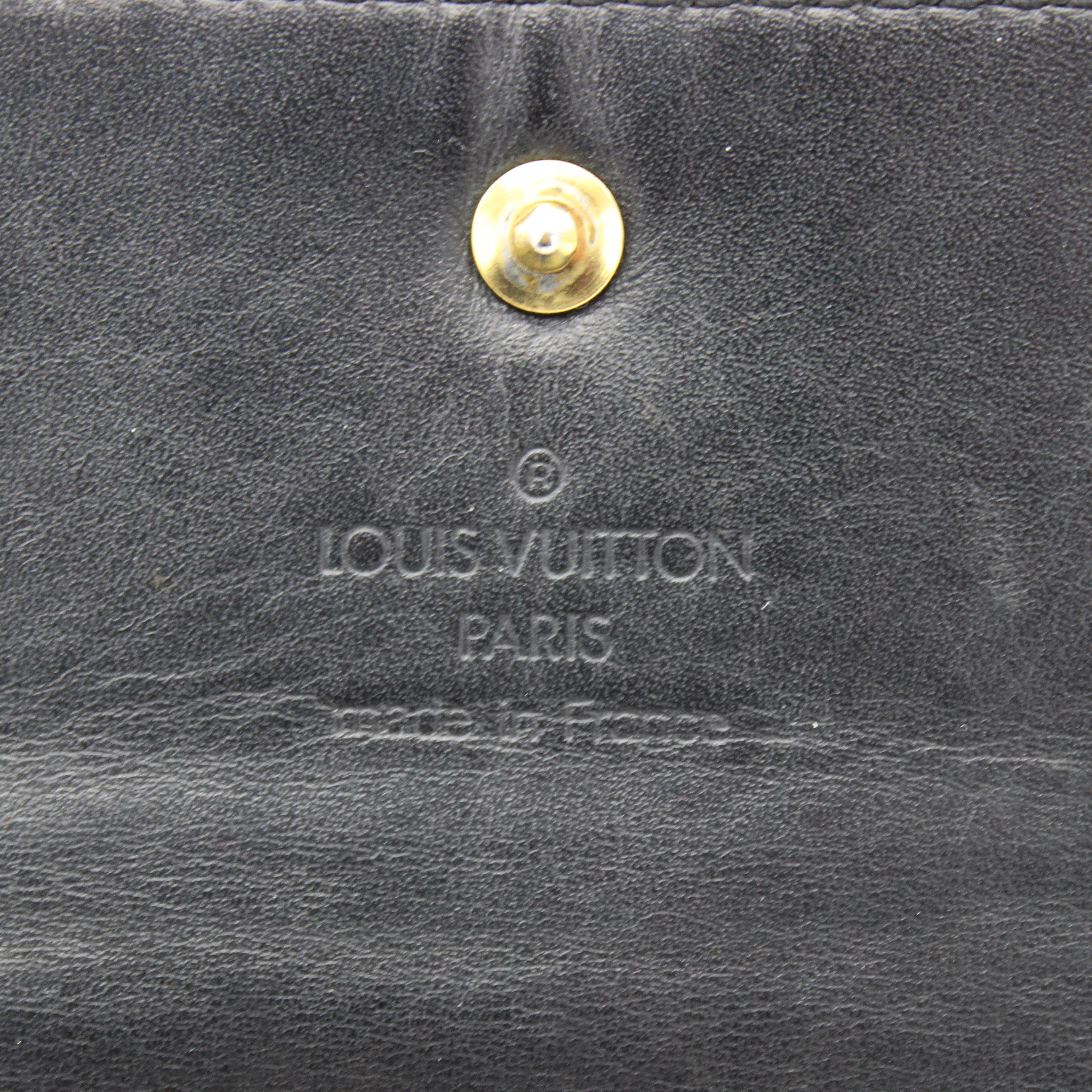 Louis Vuitton x Marc Jacobs International Wallet - Black Suhali Noir Leather - 7