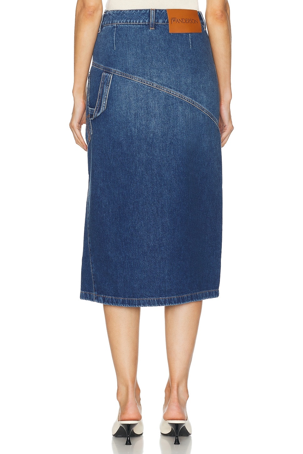 Twisted Midi Skirt - 4