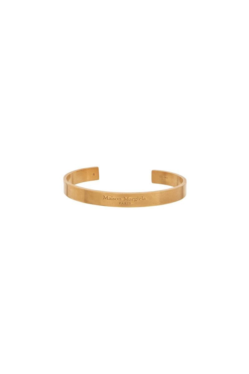 ブレスレット Maison Margiela RIGID LOGO BRACELET (SM1UY0066_SV0158951) Maison Margiela Maison Margiela Rigid Bracelet With Logo