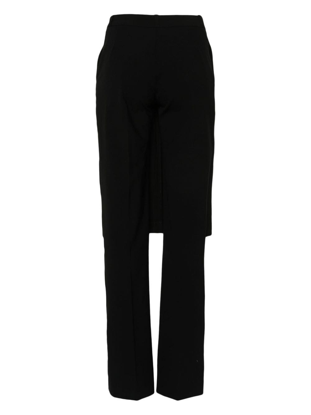 low-waist wide-leg skirt trousers - 2