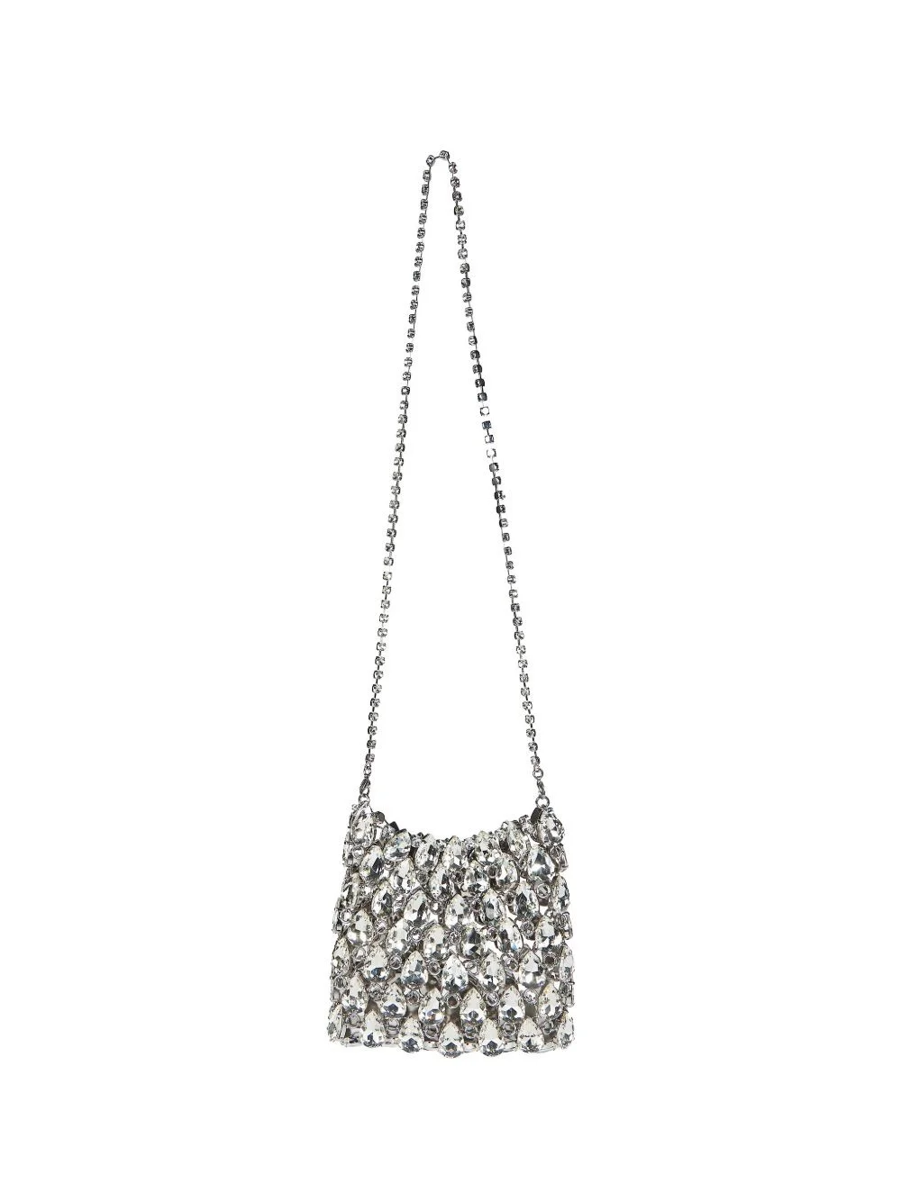 crystal-embellishment cross-body bag - 1