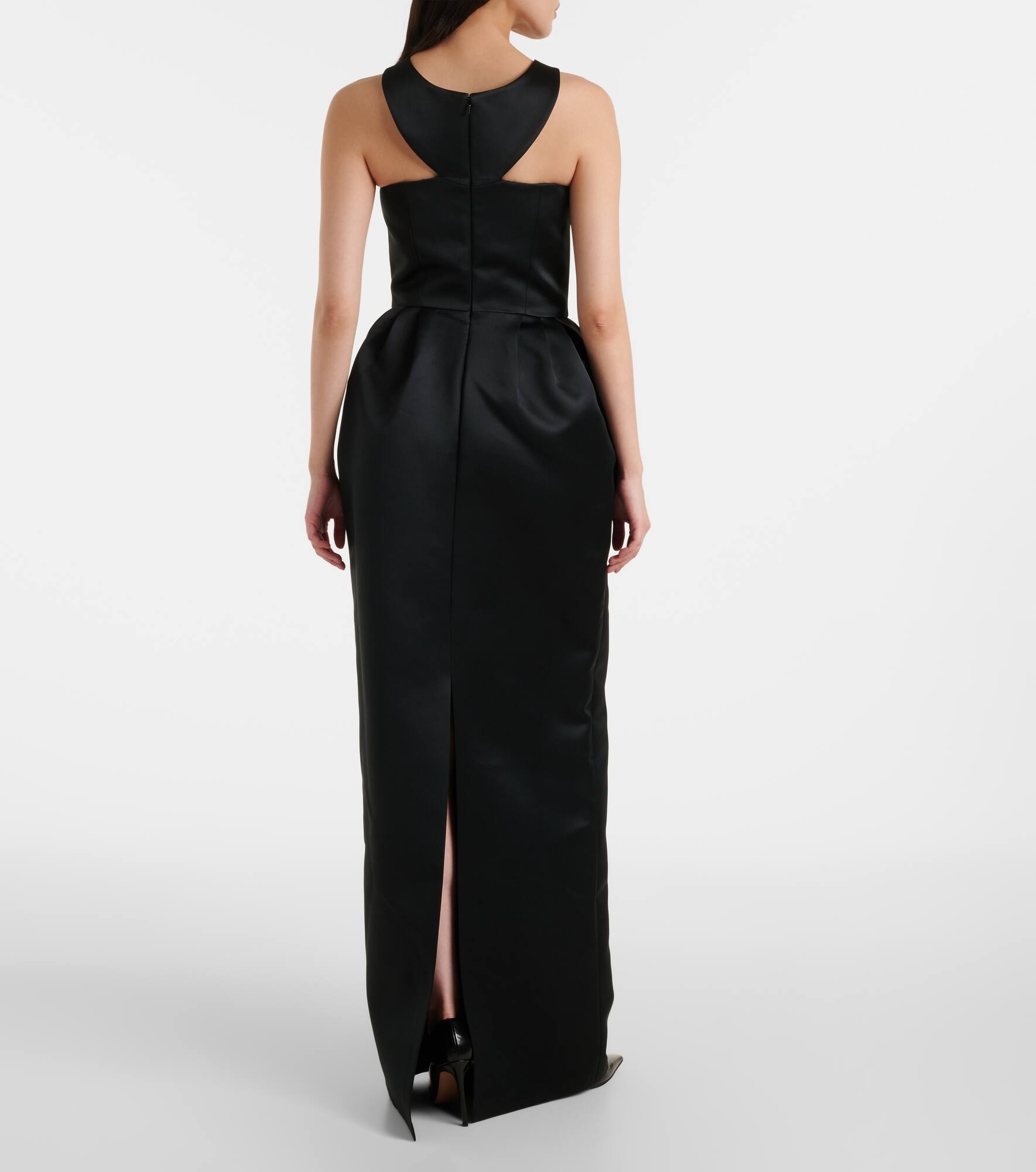 Trecchi embroidered duchesse gown - 3