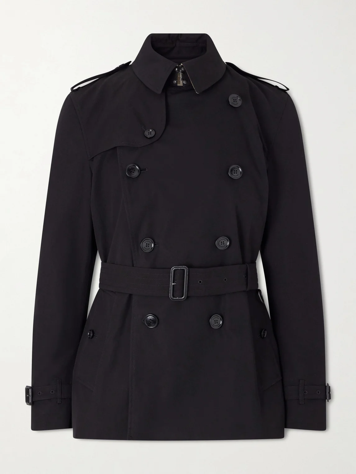 Kensington Cotton-Gabardine Trench Coat - 1