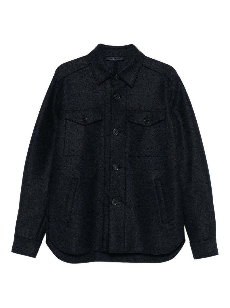 button-down flap-pocket shirt jacket 1