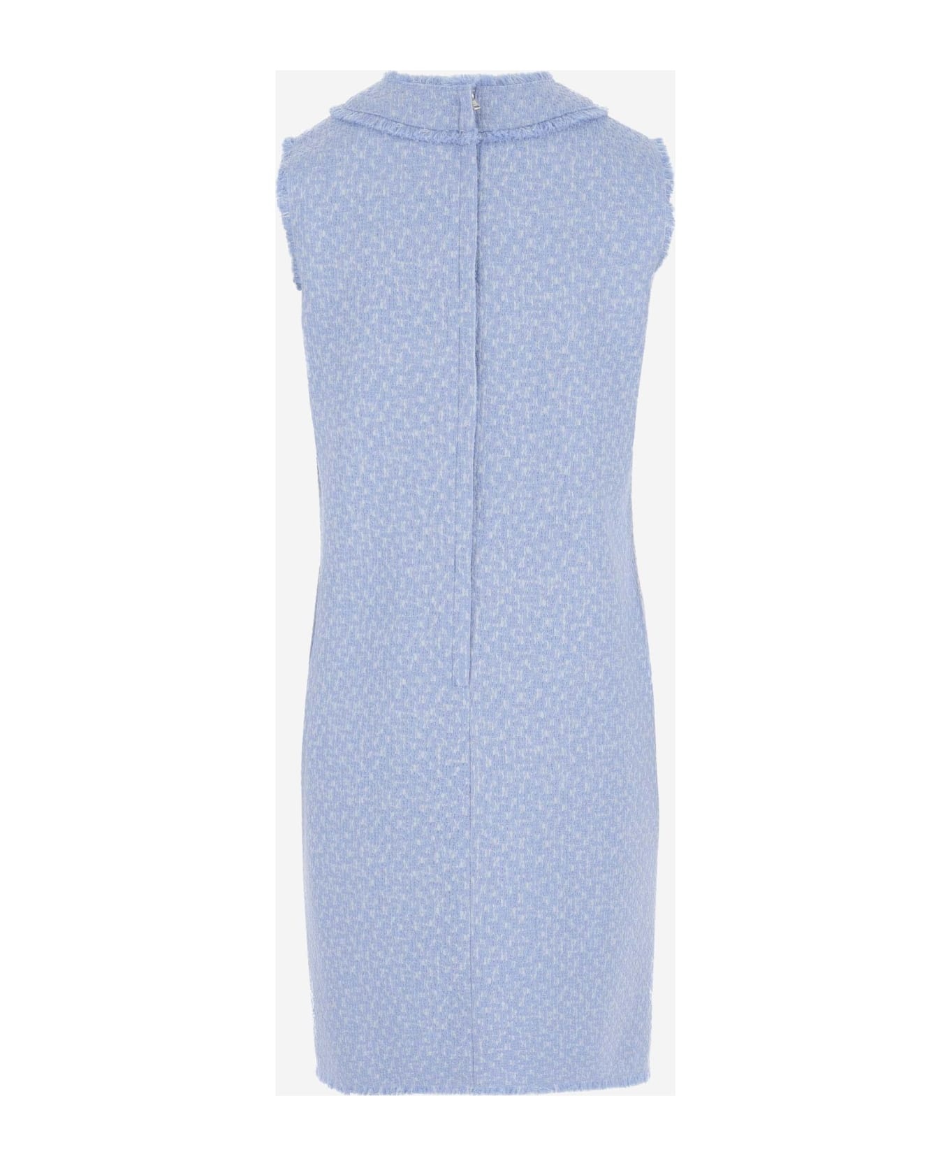 Rachel Tweed Dress With Dg Logo - 2