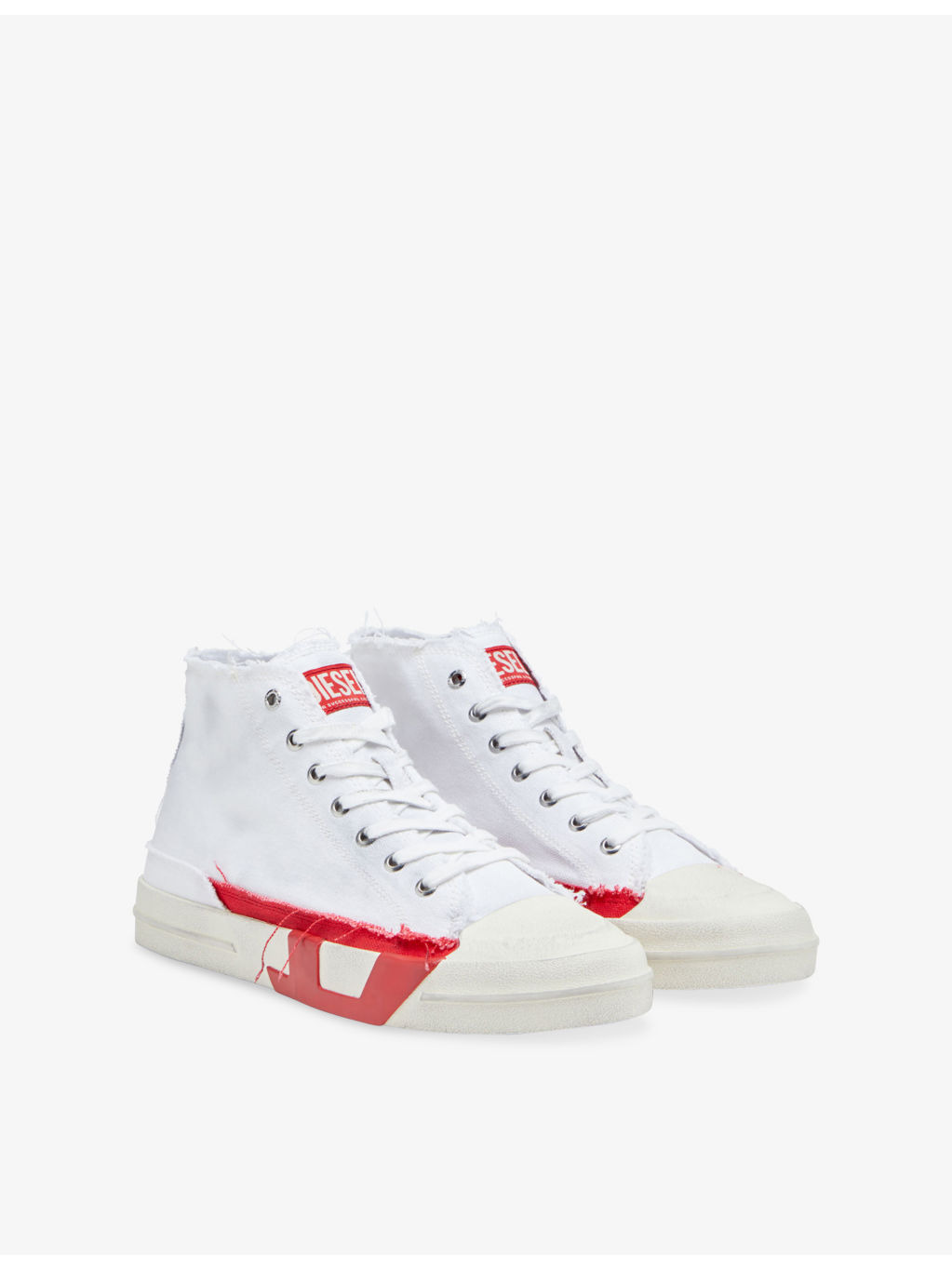 S-D Verse Canvas Mid-Top Trainers - 3