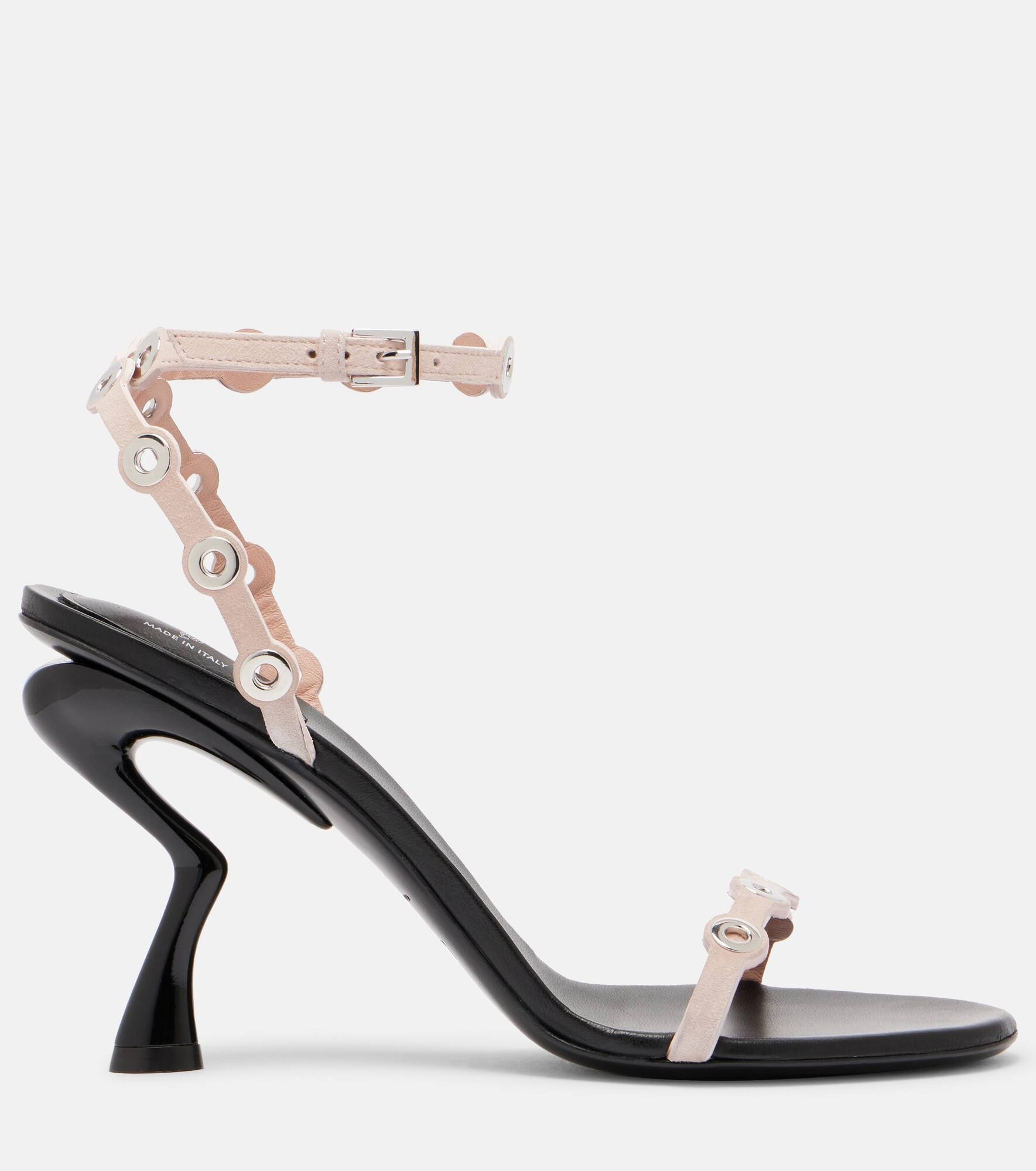 Emilio 95 eyelet suede sandals - 4