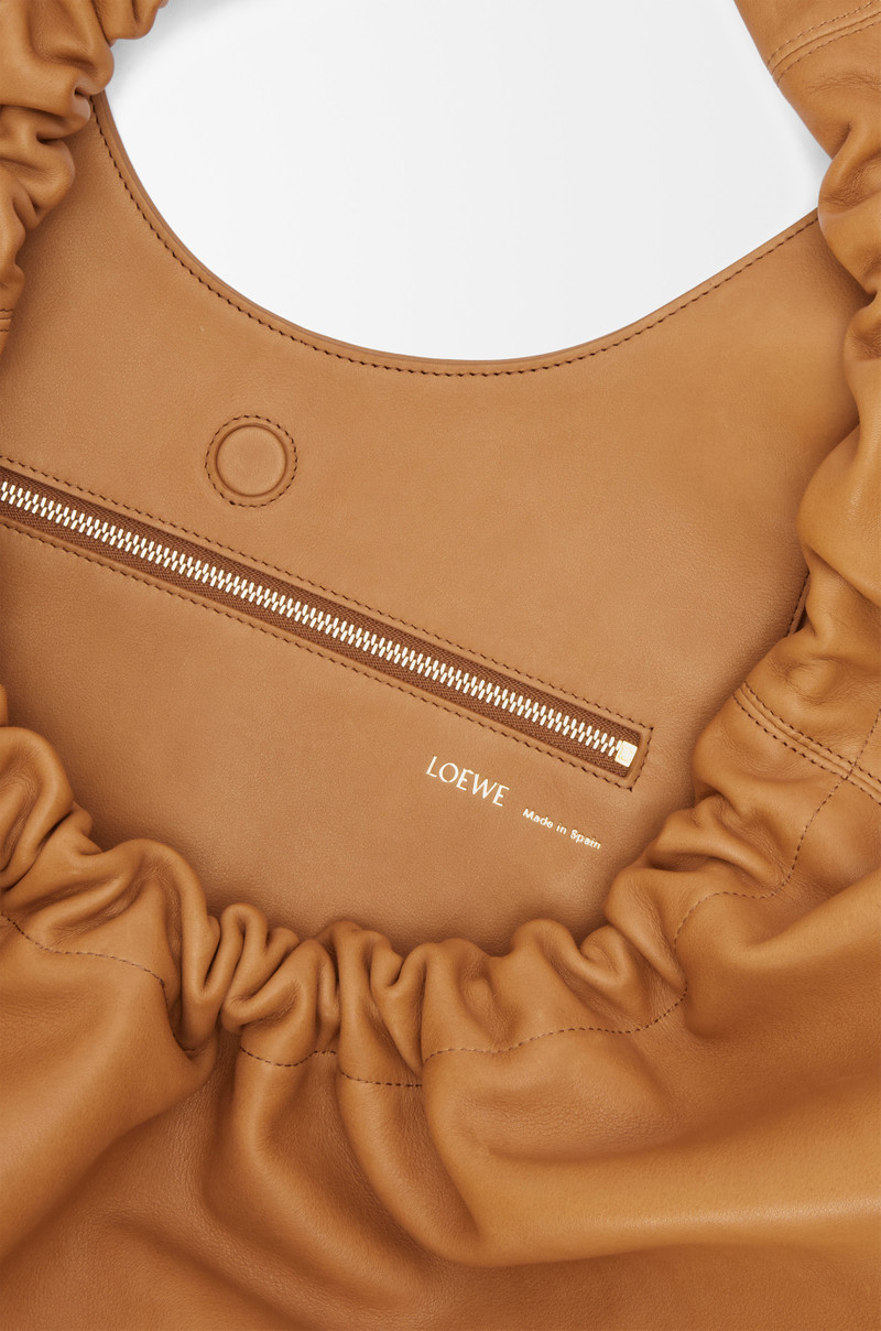XL Squeeze bag in natural calfskin 7