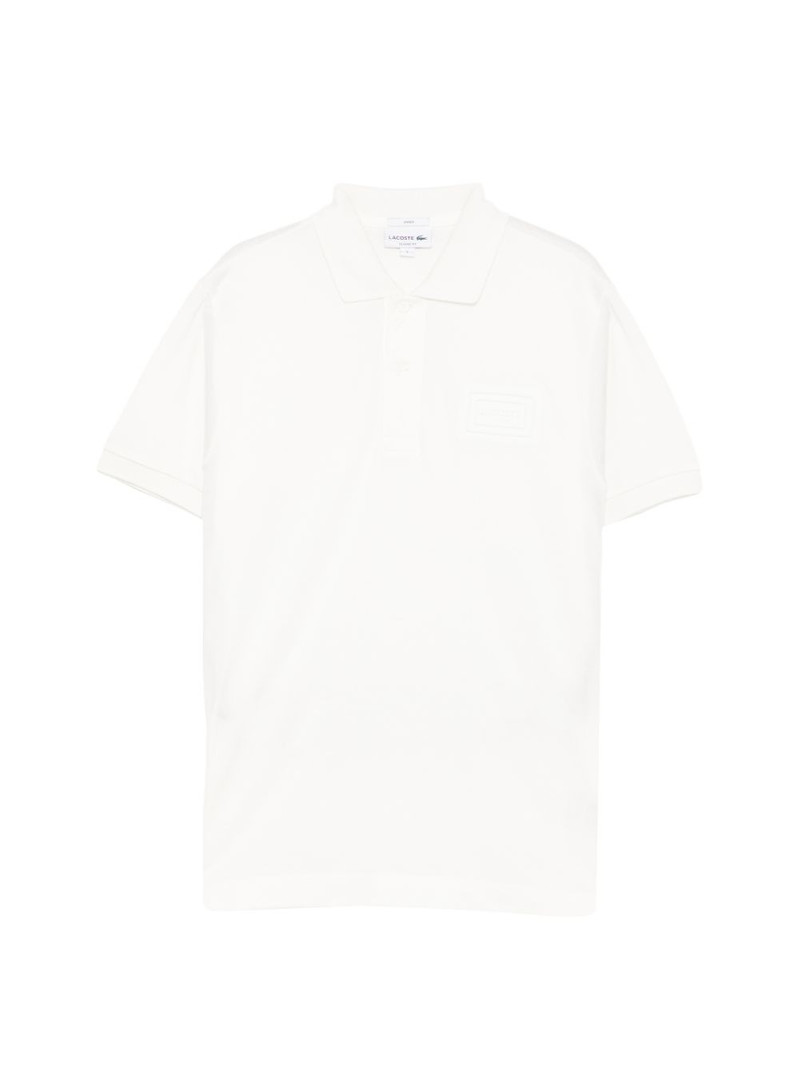 logo-embroidered polo shirt 1