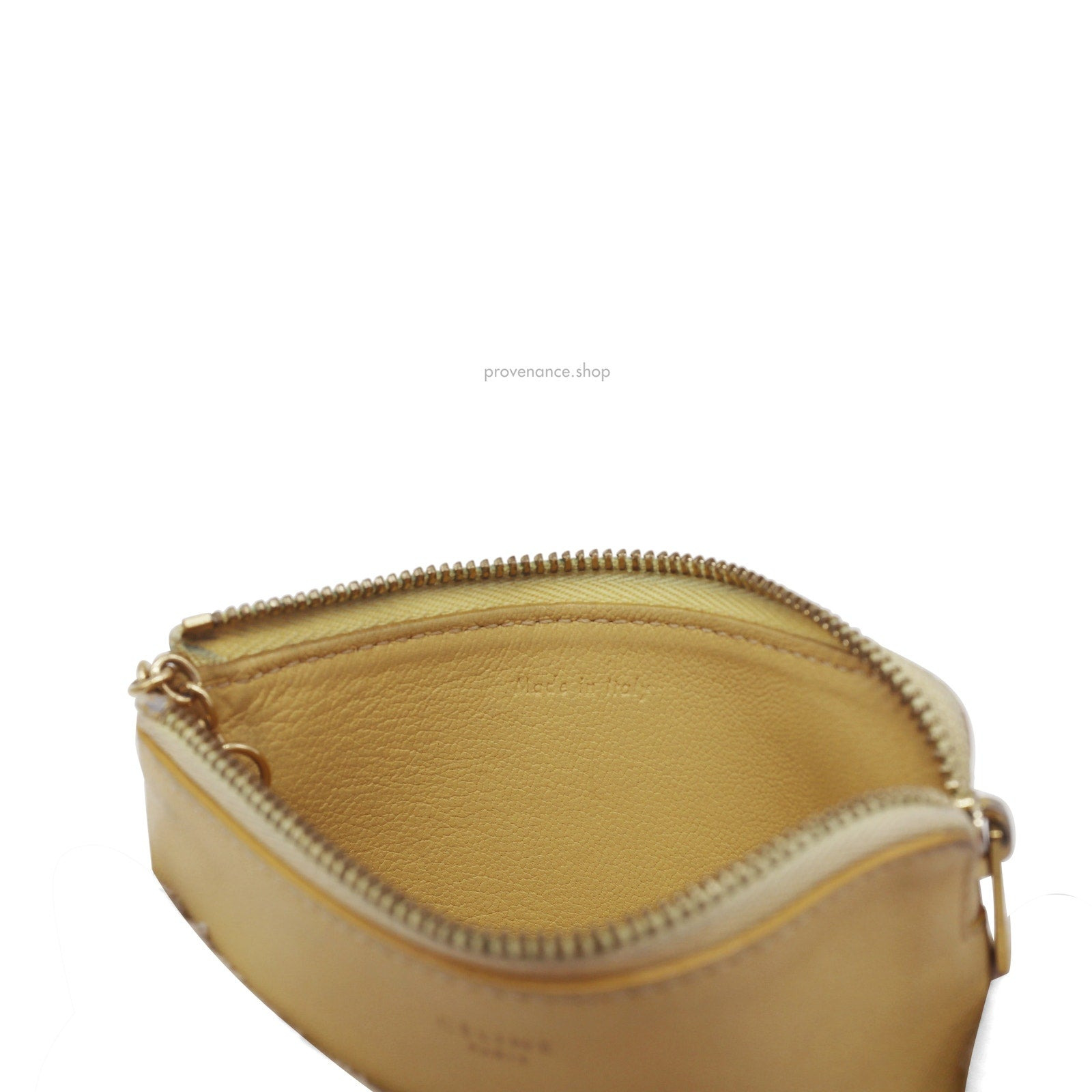Celine Key Pouch Cles - Olive Drab/Cream - 8