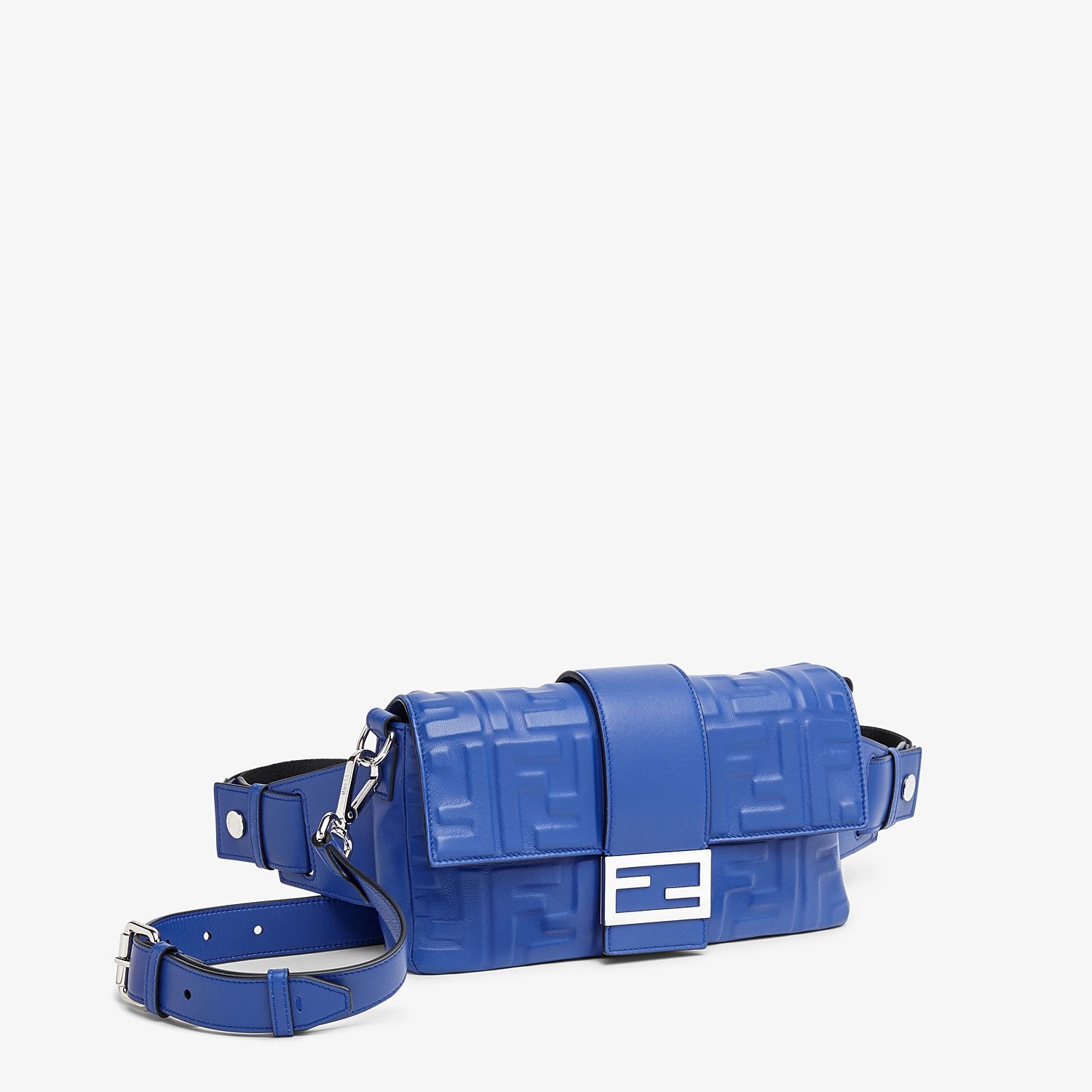 Blue nappa leather bag - 2