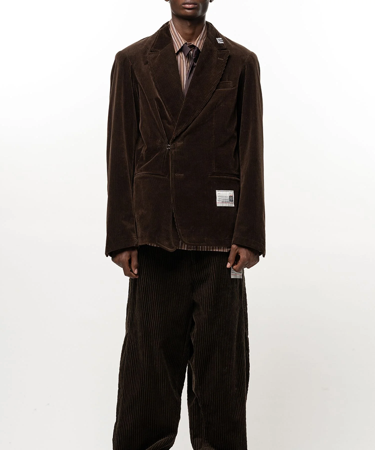 Switch Front Corduroy Tailored Jacket - 1