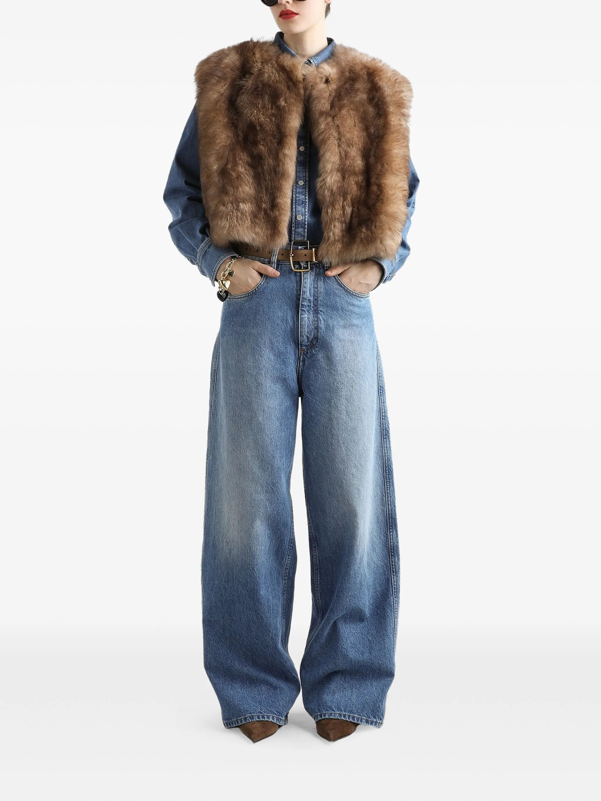 Dolce & Gabbana Logo-plaque Jeans - 3