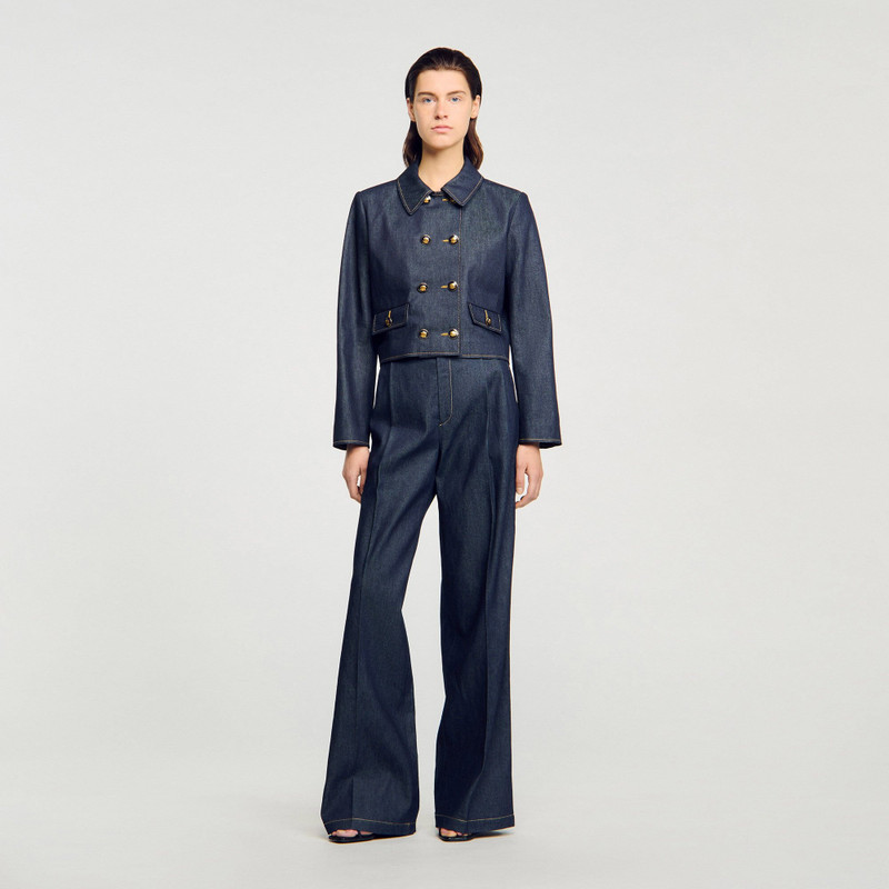 Sandro DENIM SUIT TROUSERS outlook