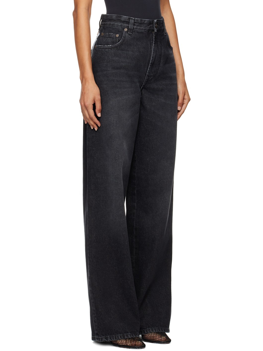 Black 'The Body Marinière' Jeans - 2