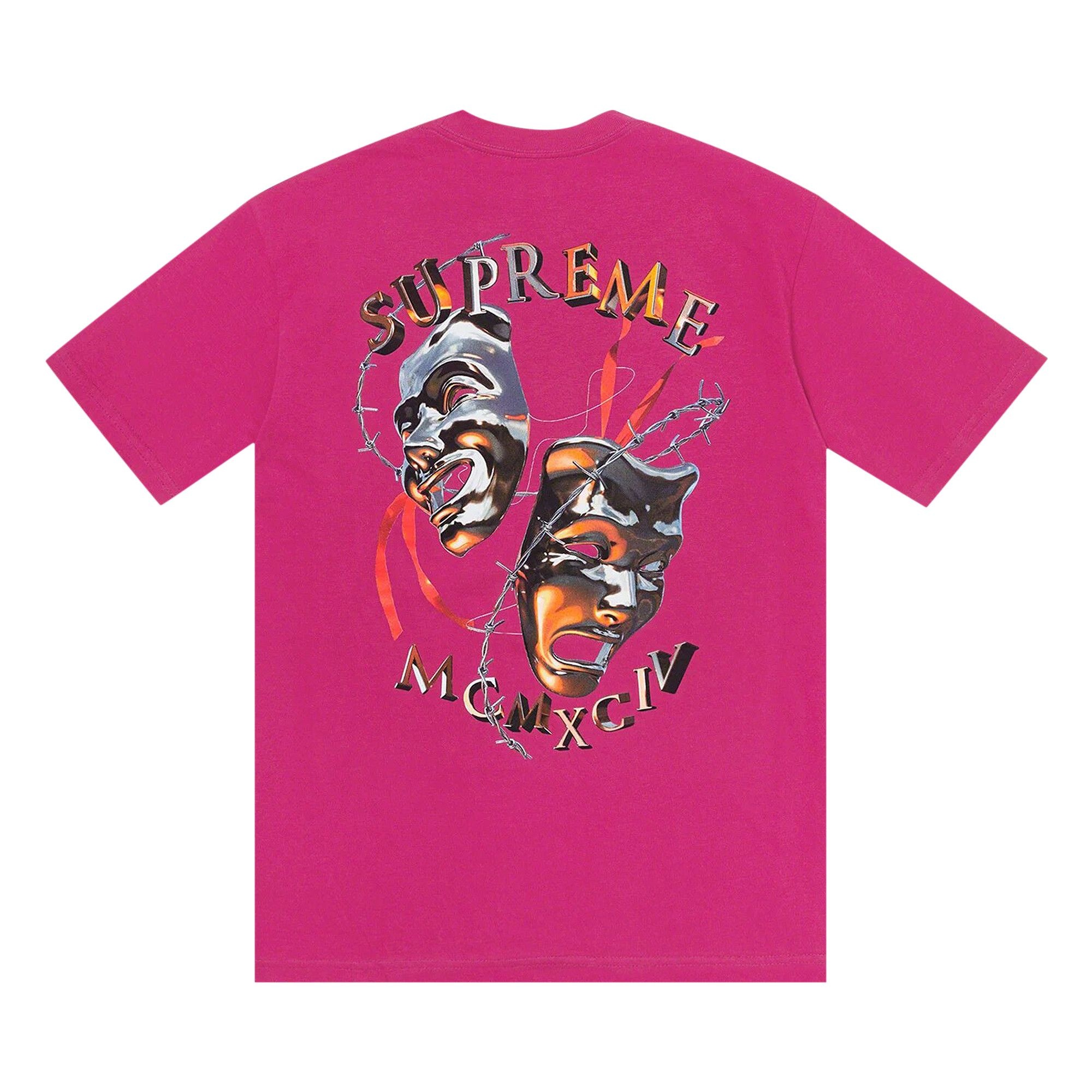 Supreme Laugh Now Tee 'Magenta' - 2