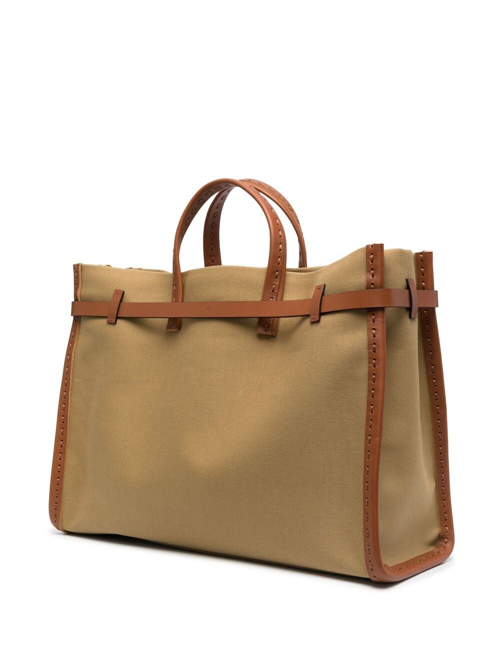 logo-debossed holdall - 3