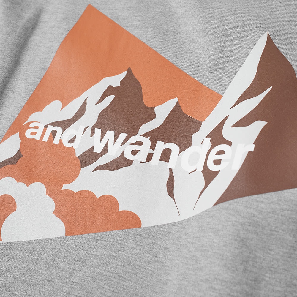 And Wander Long Sleeve Knife Ridge Tee - 3