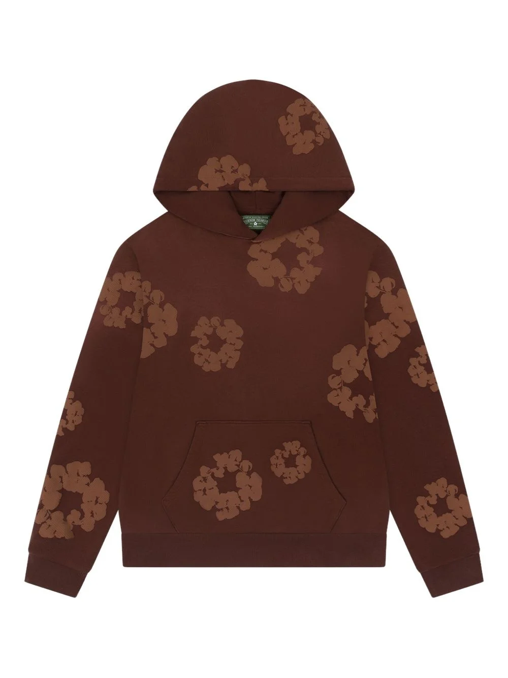 Mono Cotton Wreath hoodie - 1