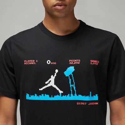 Jordan Air Jordan Brand Jumpman Pixel T-Shirt 'Black' DZ4018-010 outlook