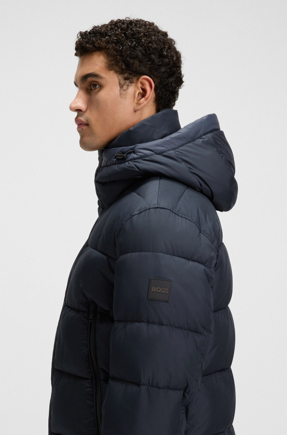 REGULAR-FIT JACKET IN WATER-REPELLENT FABRIC - 6