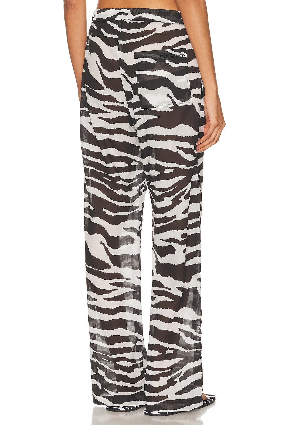 Zebra Printed Long Pant - 4