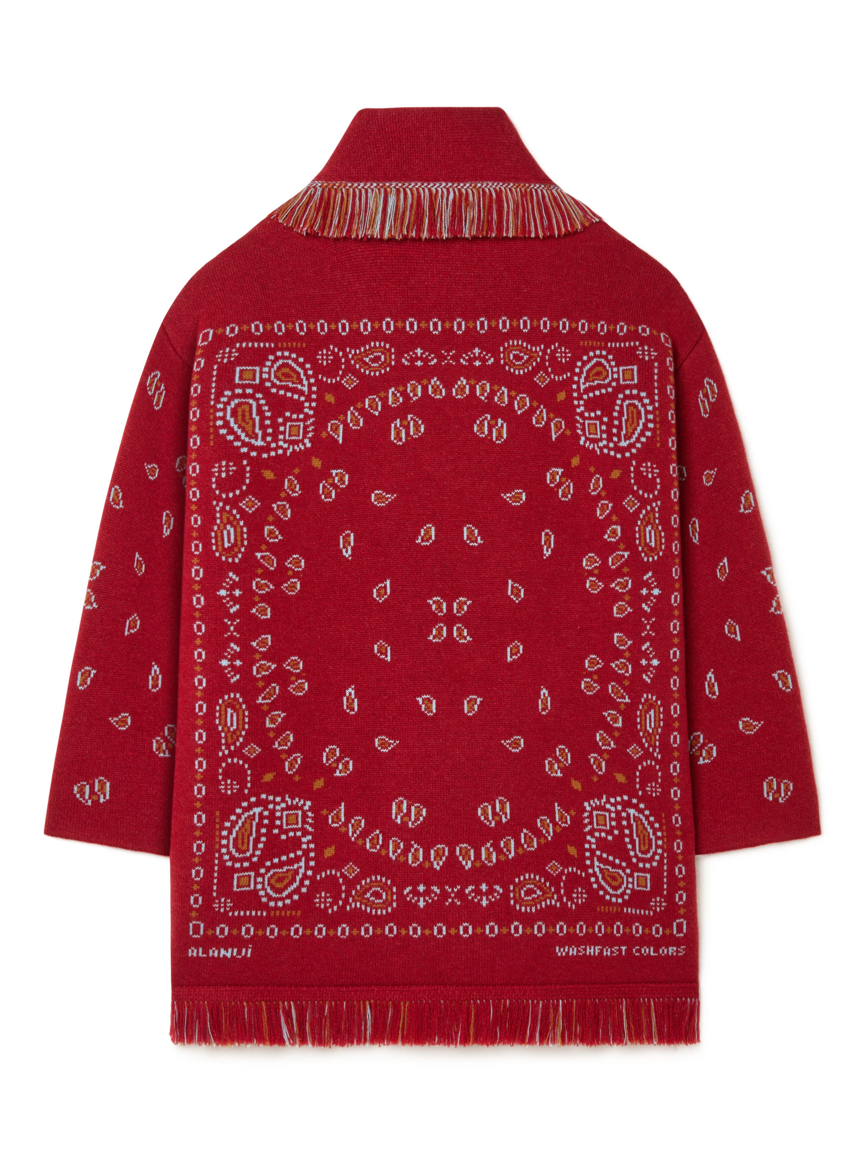 Bandana Jacquard Cardigan - 3