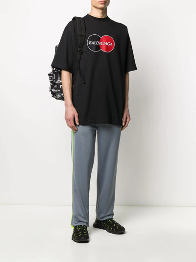 BALENCIAGA oversized logo T-shirt outlook