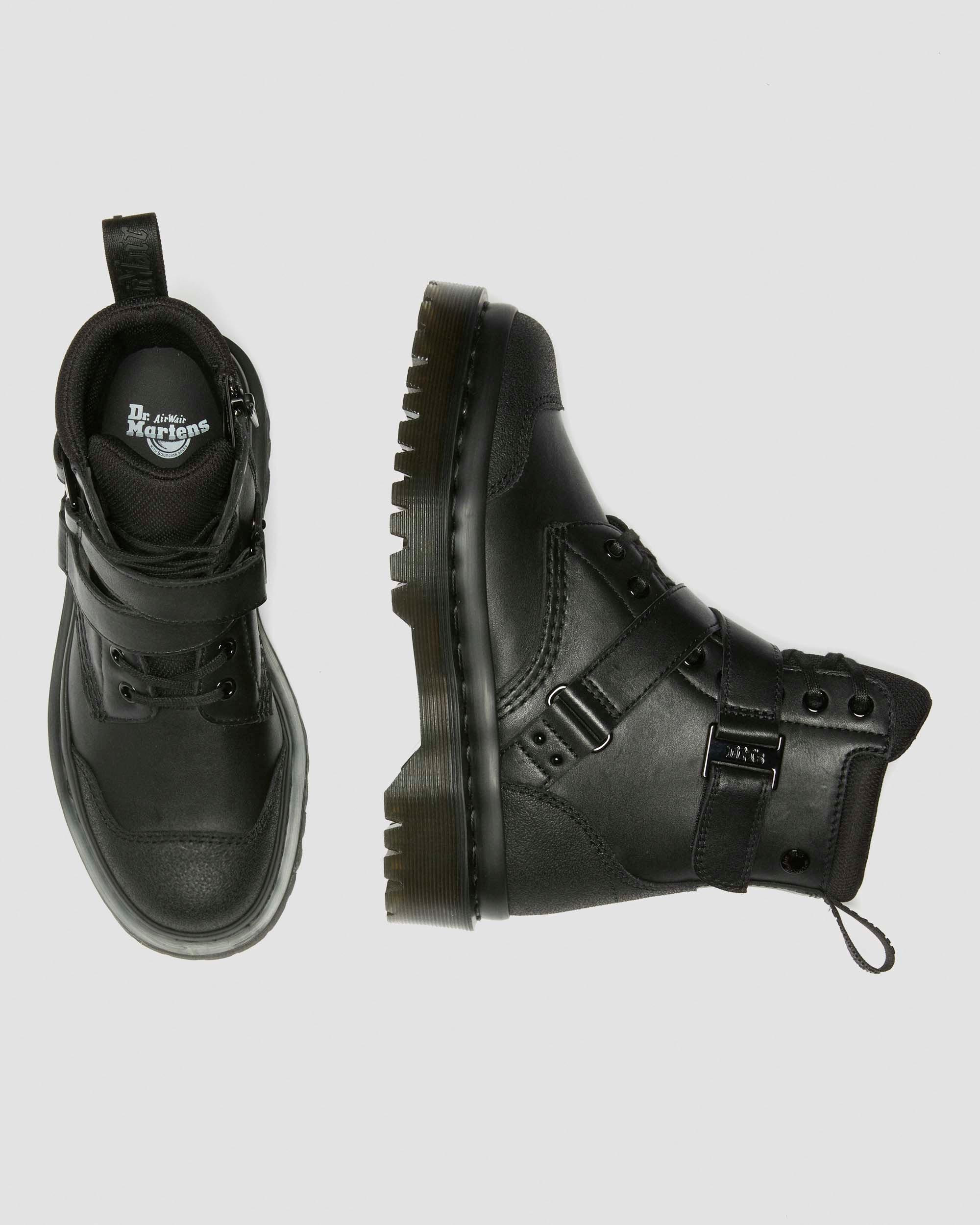 1460 Bex Tech Strap Leather Boots - 4
