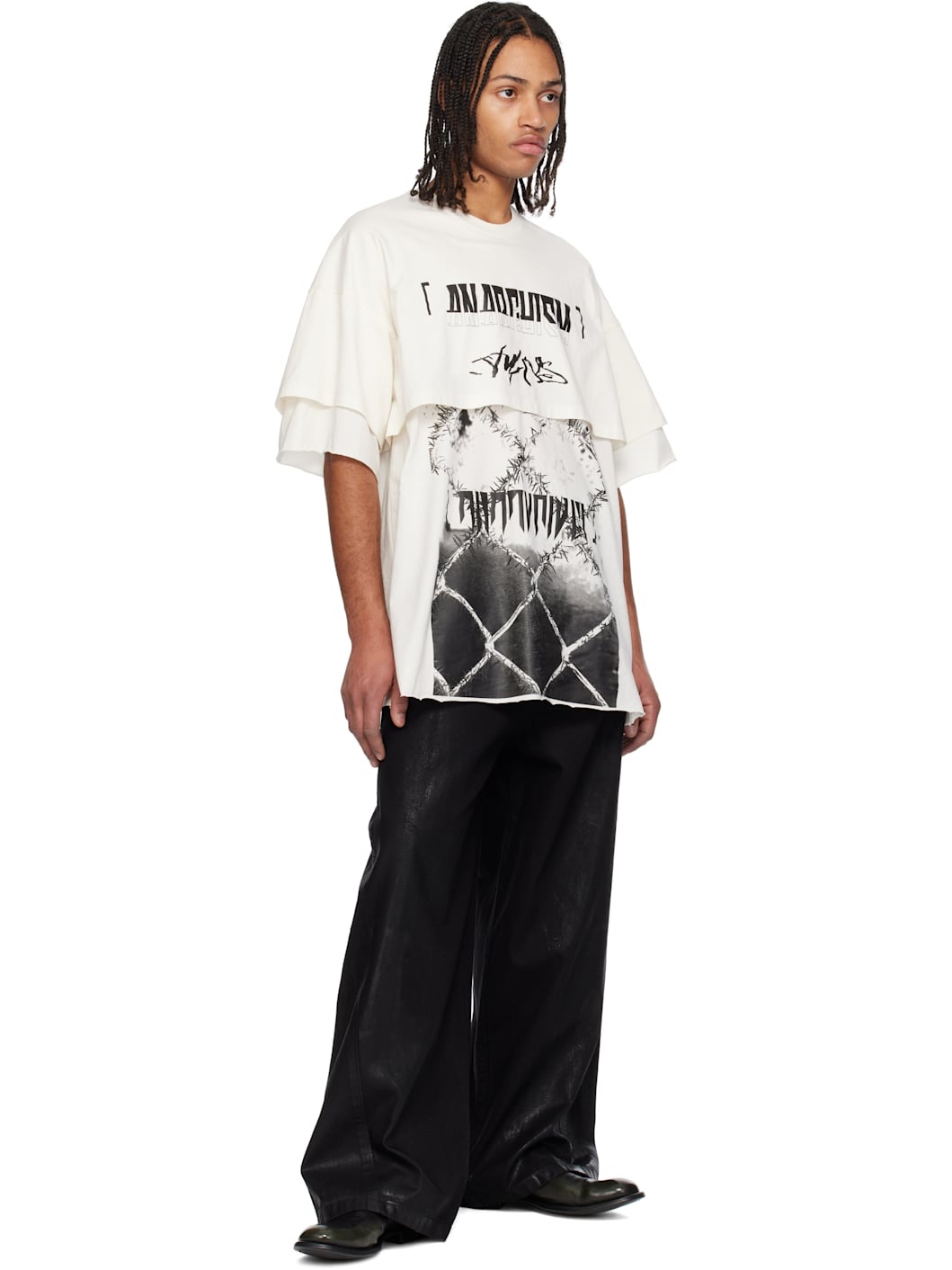 【関税込み】JULIUS ブラック Johd ジーンズ Julius Black Johd Jeans | REVERSIBLE