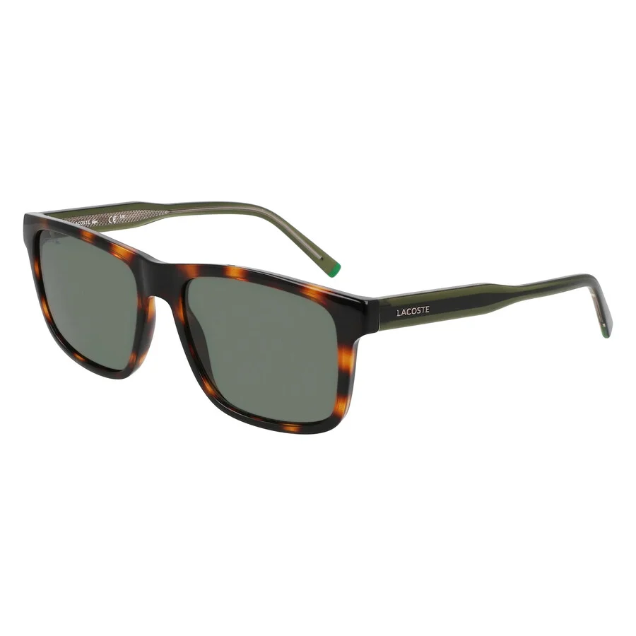 Lacoste Green Square Men's Sunglasses L6025S 214 56 - 1