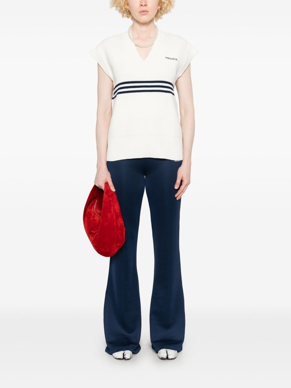 flared track pants - 2