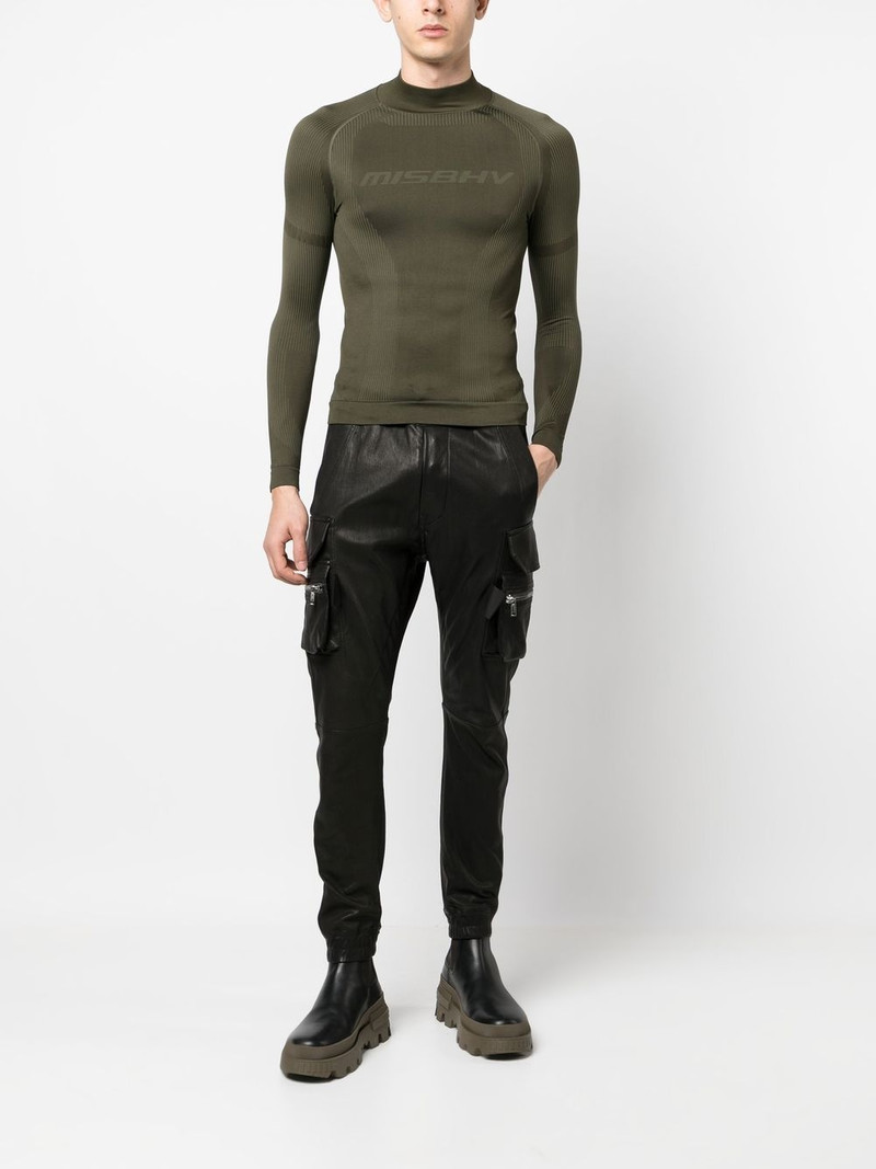 MISBHV logo-print slim-cut T-shirt outlook