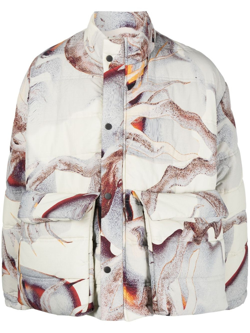 Tabasco graphic-print jacket 1
